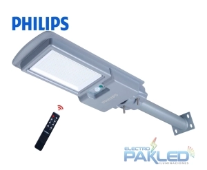 LUMINARIA LED ALUMB PUBLICO SOLAR 14W 6500K IP65 P/POSTE C/CONTROL BRC010 LED40/765 KIT G2 PHILIPS