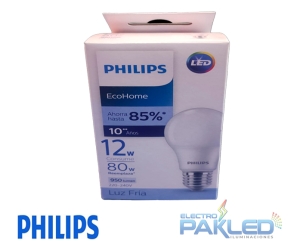 FOCO  LED BULB 12W 6500K 220-240V E27 ECOHOME PHILIPS