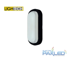APLIQUE LED KALA 20W 30/40/60K 110-240V 50-60HZ 1800LM IP65 BASE NEGRO LIGHTECH