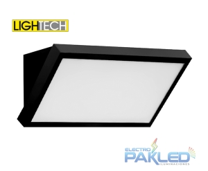 APLIQUE LED EXT 20W 30/40/60K 180-240V 50-60HZ 1800LM IP65 BASE NEGRO LIGHTECH