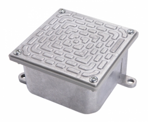 CAJA DE PASE DE ALUMINIO CON TAPA REVERSIBLE CP 1515 TRAMONTINA