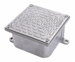CAJA DE PASE DE ALUMINIO CON TAPA REVERSIBLE CP 1515 TRAMONTINA