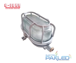 FANAL OVAL DE 100W HERMÉTICO IP66 (NO INC/LAMP) A-IBAR
