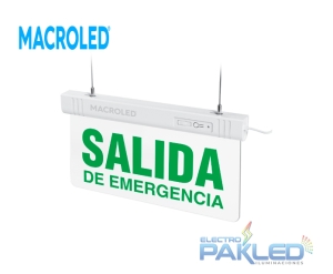 SEÑAL DE EMERGENCIA LED (CSL-EMERGENCIA) MACROLED