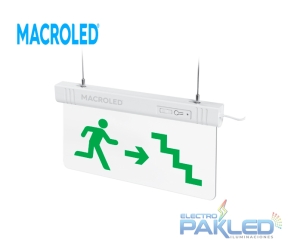 SEÑAL DE EMERGENCIA LED (CSL-ESCALERA) MACROLED