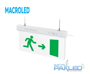 SEÑAL DE EMERGENCIA LED (CSL-PUERTA) MACROLED