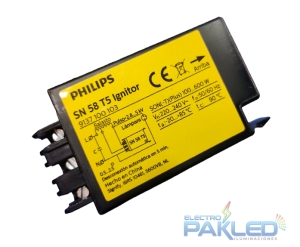 IGNITOR SN 58 P/LAMPARA SON(-T)(PLUS)100-600W PHILIPS 
