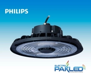 CAMPANA HIGH BAY LED 200W 120-277V 6500K IP65 NEGRO LED280 WB BY320P G2 PHILIPS