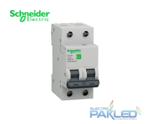 LLAVE TERMICA P/RIEL 2P 40A 230/400VAC 10/6KA EASY9 EZ9F56240 SCHNEIDER